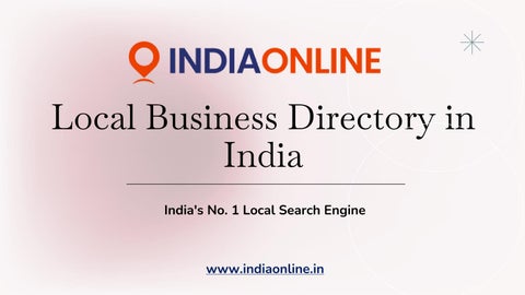 IndiaOnline.in – Connecting India’s Businesses & Customers