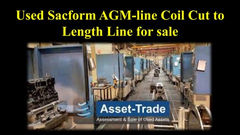 Used Sacform AGM-line Coil Cut to Length Line for sale