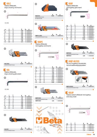Catalogus Beta Tools 2026 第 19 页