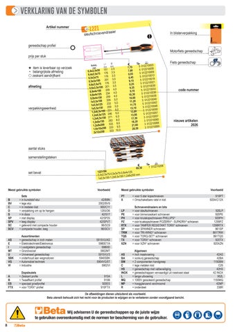 Catalogus Beta Tools 2026 第 8 页