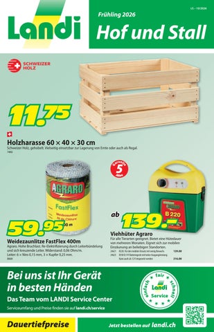 Hof und Stall Gazette Frühling 2026