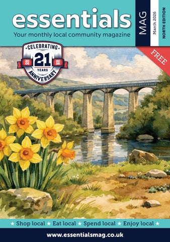 EssentialsMAG March 2026 - North Wrexham/Cheshire Magazine