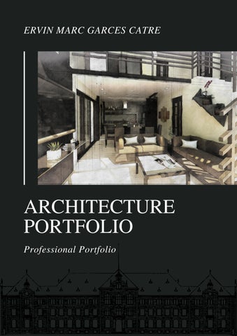 MARC CATRE_ARCHITECTURE PORTFOLIO 2024