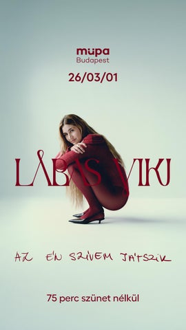 Müpa Műsorfüzet - Az én szívem játszik – Lábas Viki összművészeti estje (2026. március 1.)