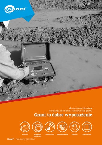 Akcesoria do mierników serii Sonel MRU