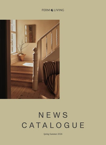 Ferm Living News Catalogue Spring Summer 2026