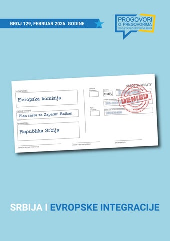 Progovori o pregovorima 129 - Srbija i evropske integracije