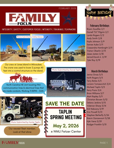 Family Focus Newsletter February 2026