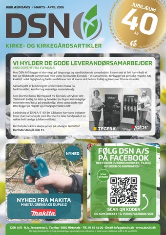 Nyhedsavis Marts - april 2026