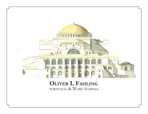 Oliver Fahling Portfolio 2026