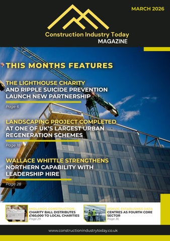 Construction Industry Today Magazine MARCH 2026