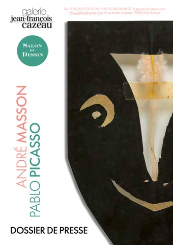 Dossier presse Salon du Dessin 2026 - Picasso & Masson