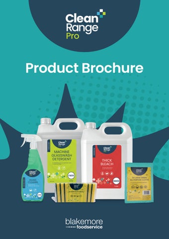 Clean Range Pro Brochure AF Blakemore