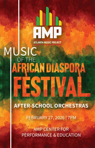 Atlanta Music Project: Music of the African Diaspora Festival - After-School Orchestras