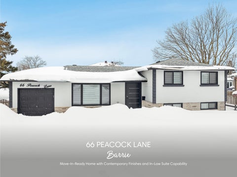 66 Peacock Lane, Barrie