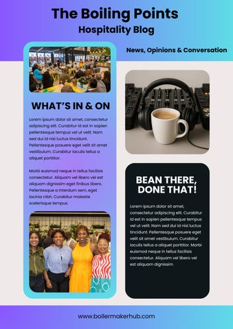 Boiling Points Hospitality Magazine – Dummy Issue 01 (Issuu Version)