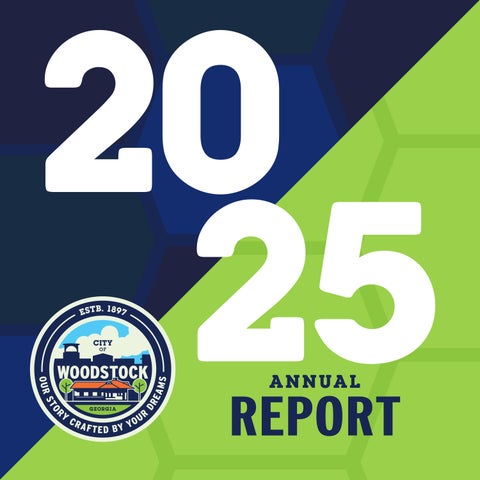 City of Woodstock 2025 Annual Report
