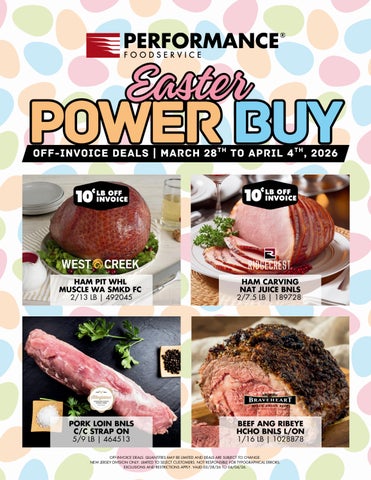 03-28 to 04-04-26 Easter Power Buy
