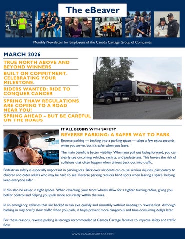 March 2026 eBeaver - English