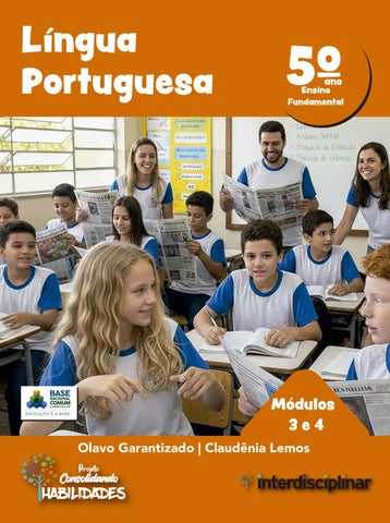 LÍNGUA PORTUGUESA - 5º ANO - MOD 3 E 4 - DIAGRAMADO (FLIP)