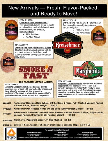 PFS Roma - New Stocked Items by Smithfield Foods - Joey Adams