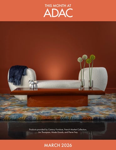 This Month at ADAC | March 2026