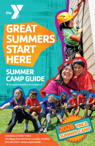 Summer Camp Guide 2026 || Camarillo Family YMCA