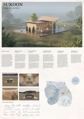 Sukoon - Wellness Retreat Architectural Board
