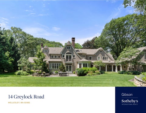 14 Greylock Road: 12-Page Brochure