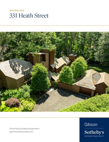 331 Heath Street Brookline: 4 Page Brochure 