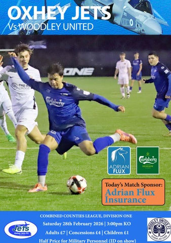 OXHEY JETS V WOODLEY UNITED