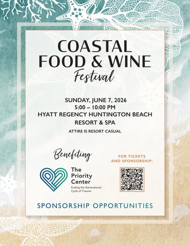 Coastal Food & Wine Sponsor Deck 2026