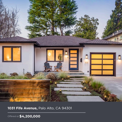 Brian Chancellor Presents 1031 Fife Avenue, Palo Alto