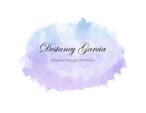 INTERIOR DESIGN PORTFOLIO - PART 1