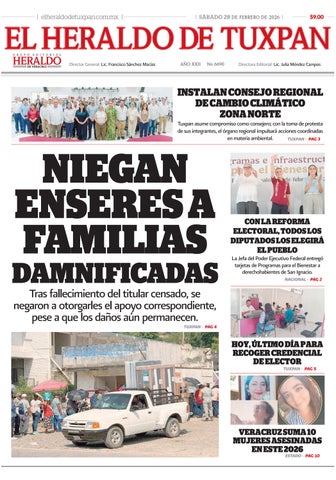 El Heraldo de Tuxpan 28 de Febrero de 2026