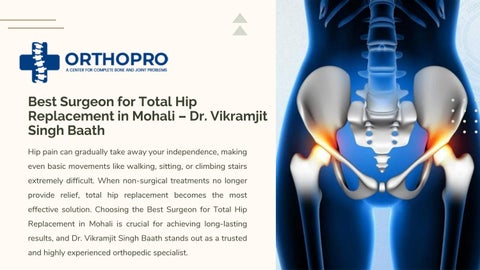 Best Surgeon for Total Hip Replacement in Mohali