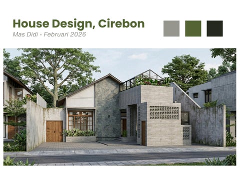 Final Submition, House Design Cirebon