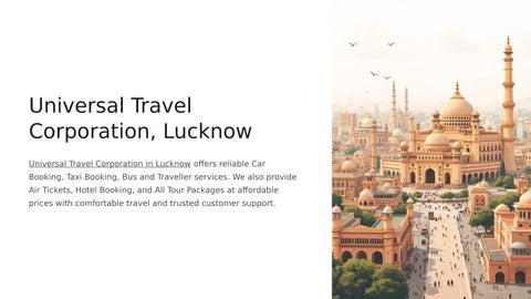 Universal-Travel-Corporation-In-Lucknow
