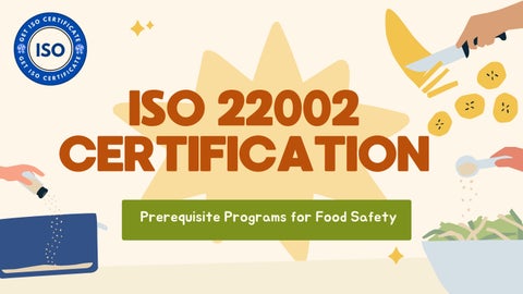 Improve Food Safety Using ISO 22002 Certification