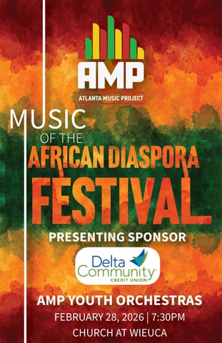 Atlanta Music Project: Music of the African Diaspora Festival- Youth Orchestras