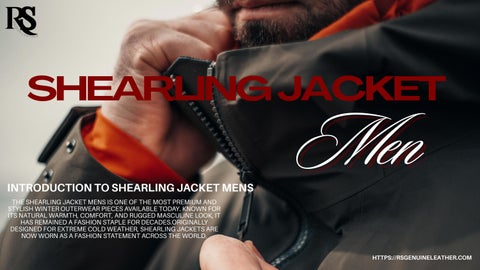 shearling jacket mens