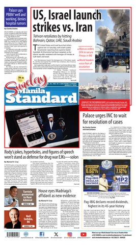 Manila Standard - 2026 March 1 - Sunday