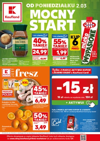 Kaufland gazetka od 2.03 do 4.03.2026