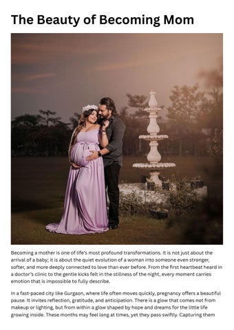 Bump to Baby – A Beautiful Journey (3)