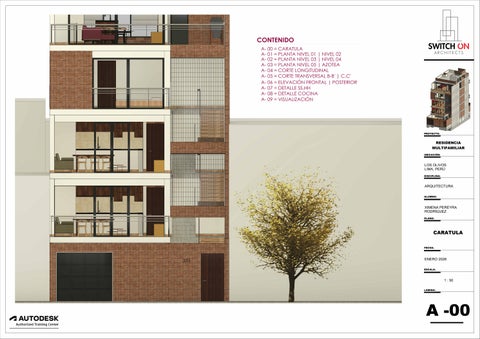 TRABAJOS REVIT - ARQUITECTURA