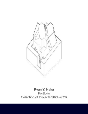 Ryan Naka - Architecture Portfolio