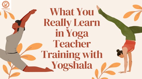What You Really Learn in Yoga Teacher Training with Yogshala 