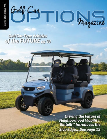 Golf Car Options Magazine March 2026