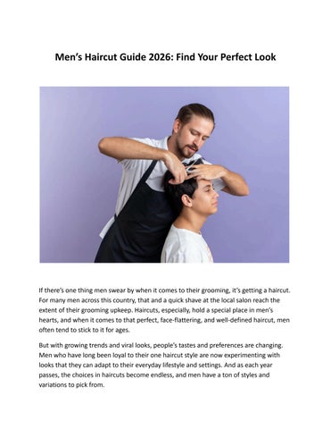 Men’s Haircut Guide 2026_ Find Your Perfect Look