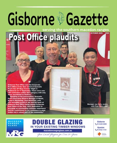 Gisborne Gazette October 2025